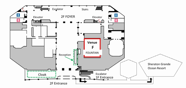 2010 SBJ meeting venue map - World Convention Center Summit 2F