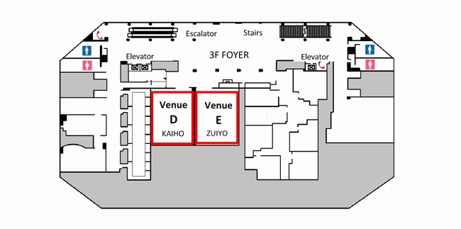 2010 SBJ meeting venue map - World Convention Center Summit 3F