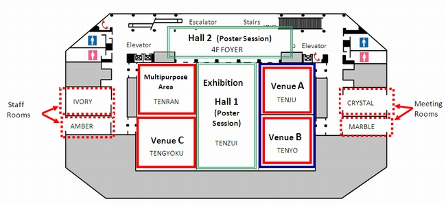 SBJ meeting venue map - World Convention Center Summit 4F