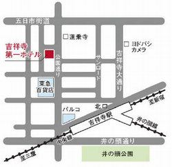 懇親会会場案内図