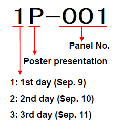 How to read your presentation number