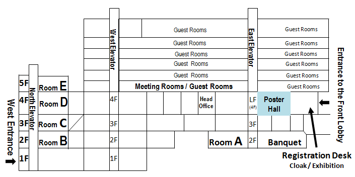 Shiroyama Kanko Hotel Floor Maps