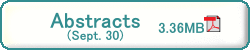 68th SBJ Meeting abstracts (September 30)　