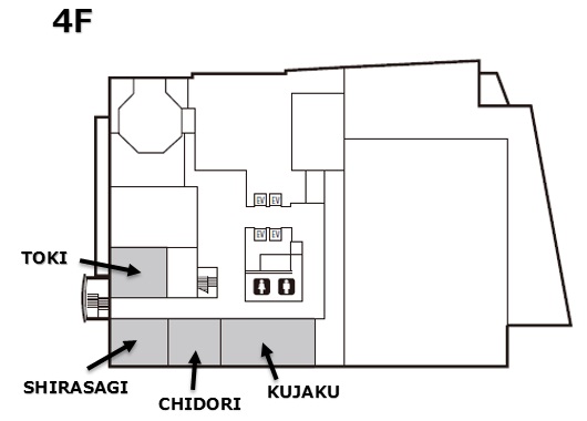 ANA Crowne Plaza Toyama - 3F map