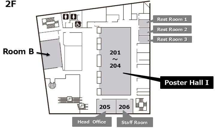 Toyama International Conference Center - 2F map  