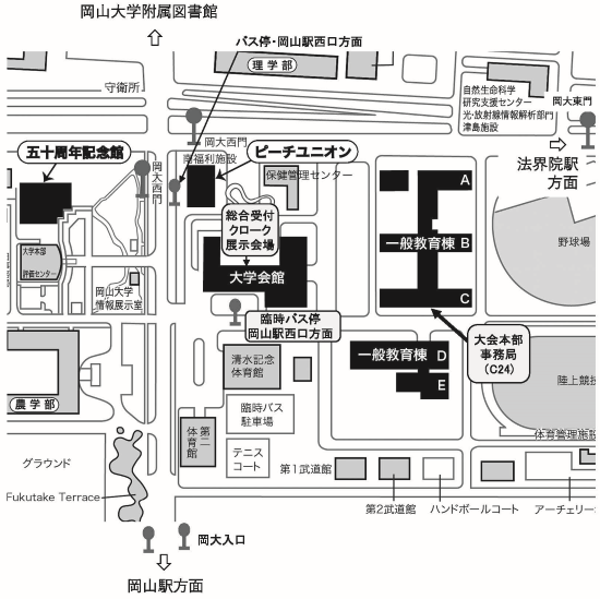 会場周辺図