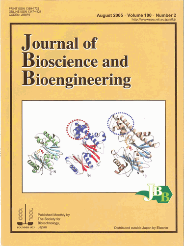 Journal of Bioscience and Bioengineering Vol. 100, No. 2 (August 2005) Cover