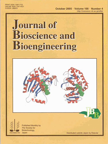 Journal of Bioscience and Bioengineering Vol. 100, No. 4 (October 2005) Cover