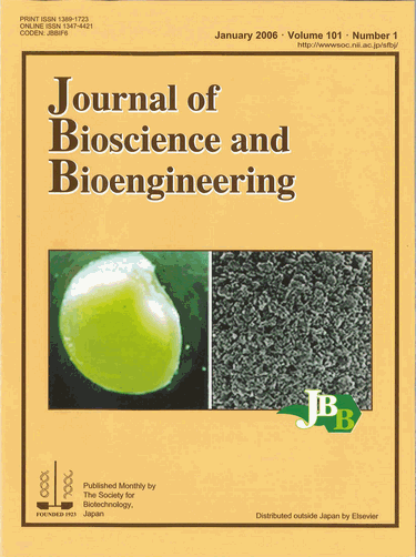 Journal of Bioscience and Bioengineering Vol. 101, No. 1  (January 2006) Cover