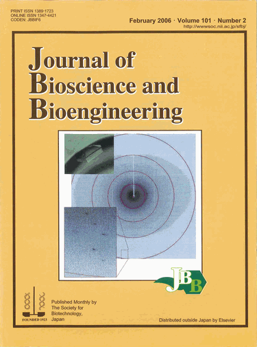 Journal of Bioscience and Bioengineering Vol. 101, No. 2  (February 2006) Cover