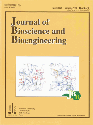 Journal of Bioscience and Bioengineering Vol. 101, No. 5  (May 2003) Cover