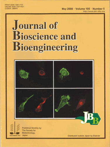 Journal of Bioscience and Bioengineering Vol. 105, No. 5  (May 2008)  Cover