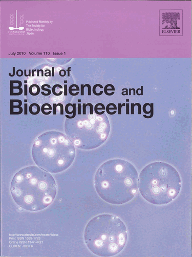 Journal of Bioscience and Bioengineering Vol. 110  (2010) Cover