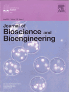 Journal of Bioscience and Bioengineering Vol. 110　表紙