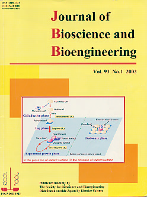 Journal of Bioscience and Bioengineering Vol. 93 (2002) Cover