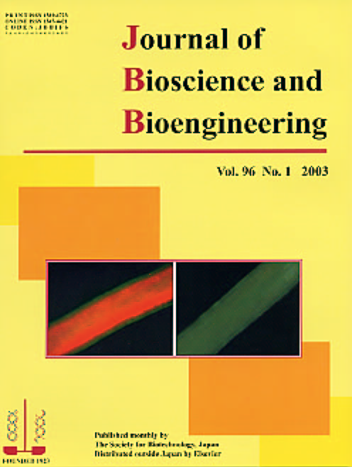 Journal of Bioscience and Bioengineering Vol. 96 (2003) Cover