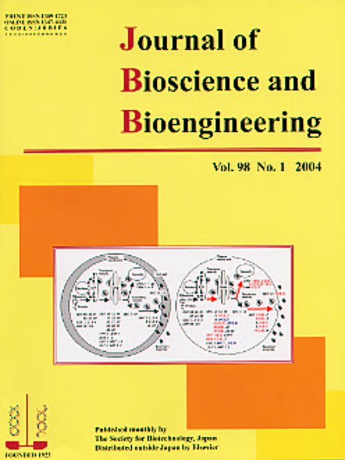 Journal of Bioscience and Bioengineering Vol. 98, No. 1 (July 2004) Cover