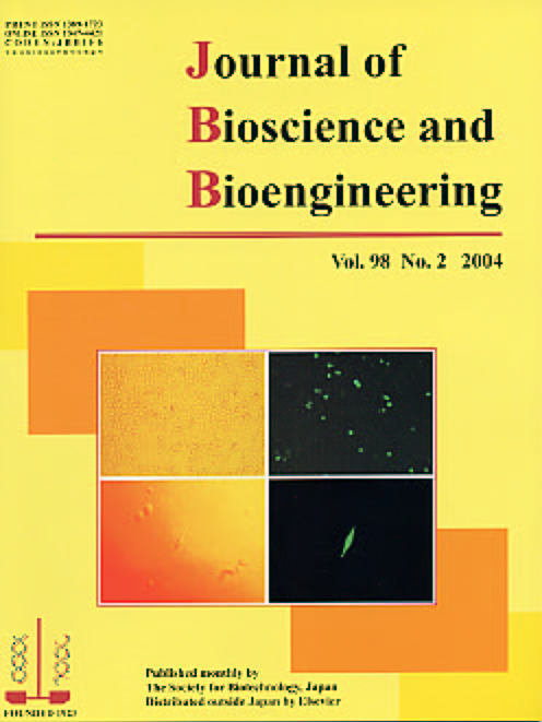 Journal of Bioscience and Bioengineering Vol. 98, No. 2 (August 2004) Cover