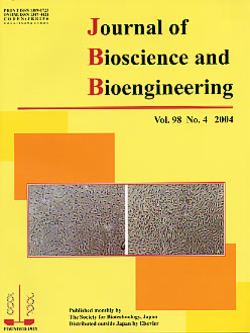 Journal of Bioscience and Bioengineering Vol. 98, No. 4 (October 2004) Cover