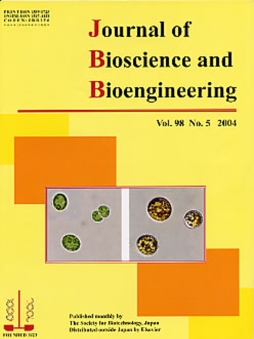 Journal of Bioscience and Bioengineering Vol. 98, No. 5  Cover