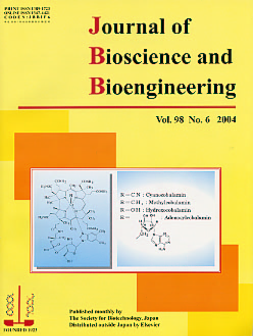 Journal of Bioscience and Bioengineering Vol. 98, No. 6 (December 2004) Cover