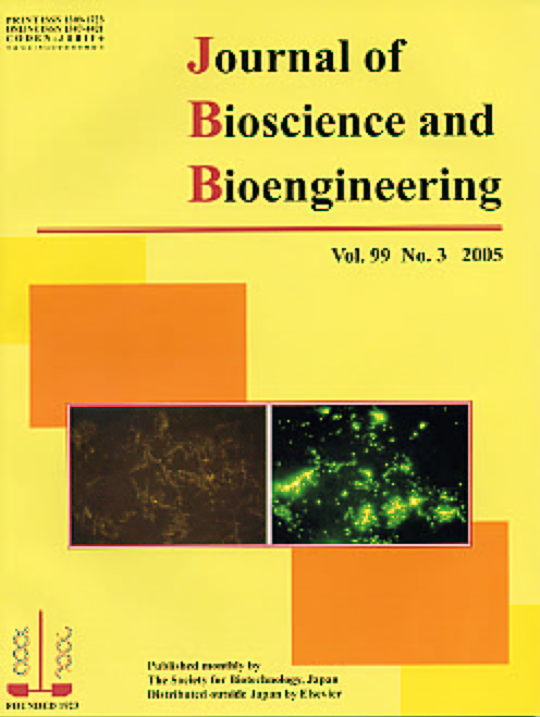 Journal of Bioscience and Bioengineering Vol. 99, No. 3 (March 2005) Cover